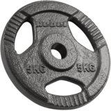 Rebel Active set utega od lijevanog željeza 4x5 kg, rupa 31 mm, ploča s ručkama | shoptok.hr