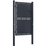  Vrata iz jekla 100x125 cm antracitna | Shoptok.si