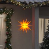  Božićno svjetlo s LED svjetlima sklopivo žuto 43 cm | shoptok.hr