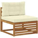  Set vanjskih sofa s jastukom 7 Komad Prirodna i krem | shoptok.hr