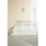 BIZZOTTO Steklena okrogla jedilna miza ø 130 cm Iride – | Shoptok.si