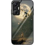 INORCO Za Infinix Hot 20S 4G hrbtni pokrovček iz kaljenega stekla PC+TPU etui za telefon s tiskanjem vzorcev, (22035788) Cene