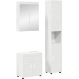  Set namještaja za kupaonicu TULUM 3 pcs Bijelo 60 x 34 x 63 cm | Eponuda.ba
