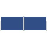 vidaXL Zložljiva stranska tenda modra 220x600 cm | Shoptok.si