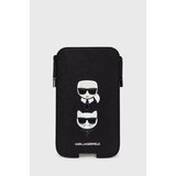 Karl Lagerfeld Ovitek za telefon 6,7'' črna barva Cene