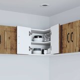  Zidni kutni ormar PORTO Staro drvo 57 x 57 x 40 cm | Eponuda.com