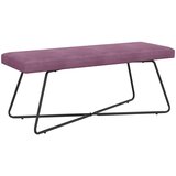  Klupa Ljubičasta 110 x 40 x 45 cm Baršun | Eponuda.ba