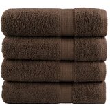 Furnova Premium kopalne brisače SOLUND 4 kosi rjava 100x150 cm 600 g/m2, (21916499) | Shoptok.si