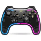 igralni kontroler z osvetlitvijo združljiv s Switch, PC, Android in iOS Odprta Embalaža