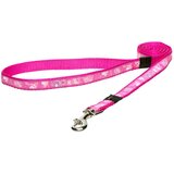 Rogz fancy dress dugi povodac za pse, 1,8 m m — 16 mm / 1.8 m roze šapice | Eponuda.com