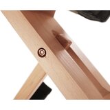 Kondela Ergonomski klečalnik, črna/bukev, GROCO | Shoptok.si