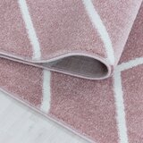 Lesnina XXXL PREPROGA Z VISOKIM FLOROM Rio 4602 rosa 140/200 cm tkano roza | Shoptok.si