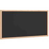 vidaXL Ploča za pisanje s crnim okvirom od punog borovine 60x30 cm | shoptok.hr