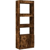 Maison Chic Visoka omara - Komoda - Predalnik dimljeni hrast 63x33x180 cm inženirski les, (21719405) Cene