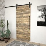 Pribor za klizna vrata SKIEN 200 cm čelični crni | Eponuda.com