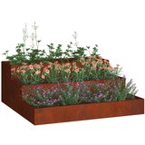  Vrtna saksija Rđa 90 x 90 x 35 cm | Eponuda.ba