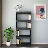 vidaXL knjižna omara za razdelitev prostora siva 60x35x135 cm borovina | Shoptok.si
