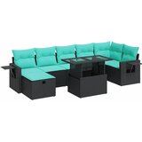  8-dijelni set vrtnih sofa od poliratana s jastucima sivi bagrem | shoptok.hr