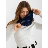 Fashion Hunters Women's scarf with pattern - blue Cene