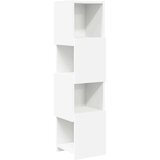  Kotna omarica Bela 25,5x25x102cm Konstruiran les, (5000113155) | Shoptok.si