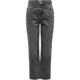 Only Jeans straight Onlrobyn Mw Str Lo Ak Cro132 Noos 15325107 Siva | Shoptok.si