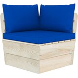  Vrtna kutna sofa od paleta s jastucima impregnirana smrekovina | shoptok.hr