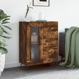 vidaXL Komoda boja dimljenog hrasta 69 5x34x90 cm konstruirano drvo Cijene