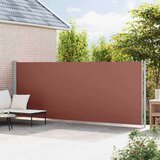 vidaXL Uvlačiva bočna tenda za terasu 180 x 600 cm smeđa | shoptok.hr