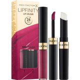 Max Factor Lipfinity Lip Colour dolgoobstojna šminka z balzamom odtenek 040 Vivacious | Shoptok.si