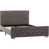 The Living Store Posteljni okvir sivo blago 120x200 cm - Posteljni Okvir, (21524573) | Shoptok.si