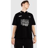 Redefined Rebel CCTurtles Knit Boxy Fit Polo Majica black Cene