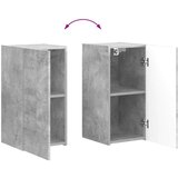  Set omare za televizijo na steni 4 pcs Betonsko siva, (5000132383) | Shoptok.si