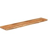 vidaXL Mizna plošča 160x30x3,8 cm pravokotna akacija naraven rob | Shoptok.si