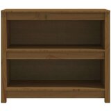 Ormarić za knjige boja meda 80 x 35 x 68 cm od masivne borovine | shoptok.hr