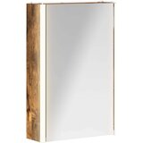  Kopalniška ogledalna omara Dimljeni oreh 33 x 11,5 x 50 cm, (5000233346) | Shoptok.si