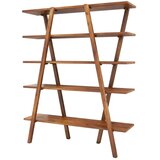 Puqa Design Polica od borovog drveta Perla Walnut, 148 x 120 cm Cijene
