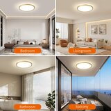  Brilagi - LED kupatilska svetiljka ULTRA SLIM LED/24W/230V prečnik 42 cm zlatna IP54 | Eponuda.com