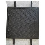 Magnum poklopac metalni crni rebrasti 600x600 mm | ePonuda.com