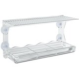  Prozorske hranilice za ptice 2 kom akrilne 30 x 12 x 15 cm | shoptok.hr