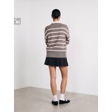 Sinsay Prugasti džemper s viskozom | shoptok.hr