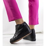 Big Star Black wedge sneakers | shoptok.hr