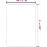  Ukrasni tepih od jute s podlogom od lateksa 160x230 cm prirodni | shoptok.hr