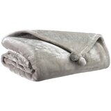 Vivaraise Posteljna pregrinjala TENDER POMPONS Siva | Shoptok.si