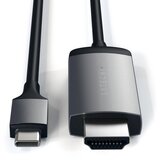 Satechi Aluminium Type-C to 4K HDMI Cable - Space Grey Cene