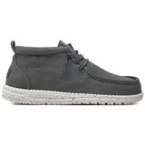 Hey Dude Nizki čevlji Wally Mid Canvas 40701-030 Siva | Shoptok.si