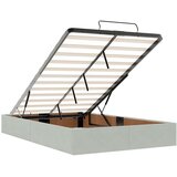 vidaXL Otomanski posteljni okvir brez vzmetnice siv 120x190 cm žamet | Shoptok.si