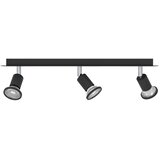 Eglo sarria spot/3, led, gu10, 3x5w, 3x400lm, hrom/crna 5QX4KJ3 | Eponuda.com