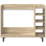 Golf ormar s kotačem Jednobojno Sonoma hrast 120 x 45 x 98 cm | shoptok.hr