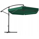 Vrtna viseća (bočna) sjenila 300 cm – BANANA – GARDEN LINE – Tamnozelena