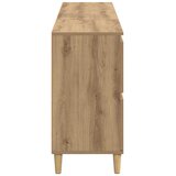  Komode 3 pcs Umjetnički hrast 60 x 35 x 70 cm Konstruirano drvo | shoptok.hr